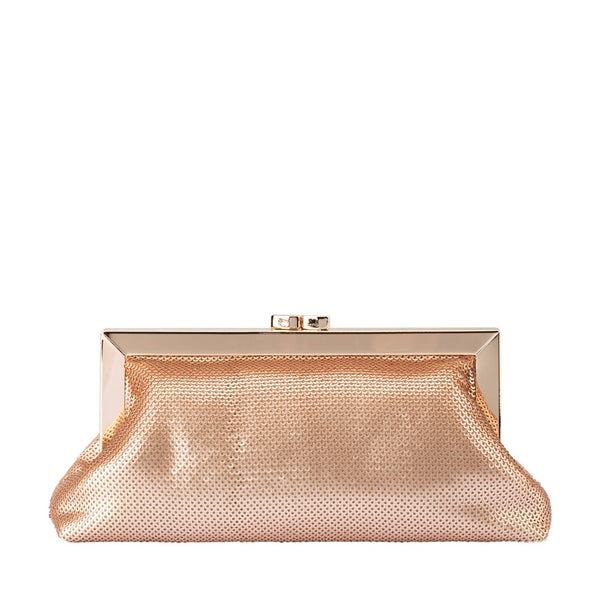 olga berg ZEPHYR Sequin Clutch