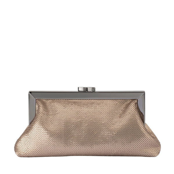 olga berg ZEPHYR Sequin Clutch