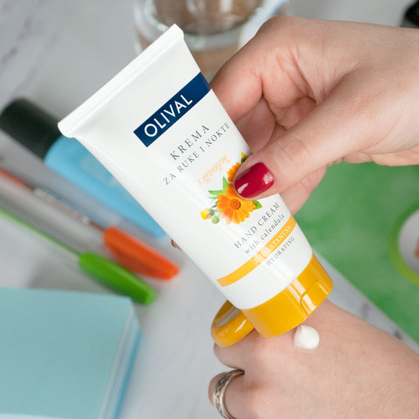 Olival Hydrating Cream For Hands And Nails With Calendula