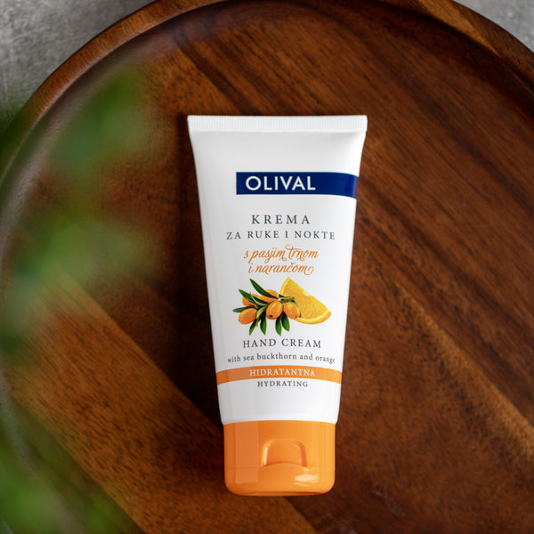 Olival Moisturizing Hand And Nail Cream With Buckthorn And Orange