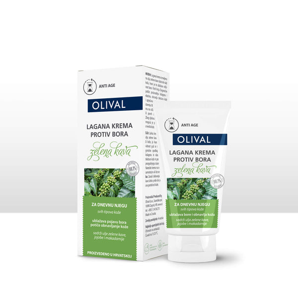 olival Light Anti Wrinkle Cream Green Coffee