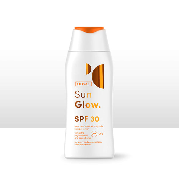 olival SunGlow. Sunscreen Shimmer Body Milk SPF 30