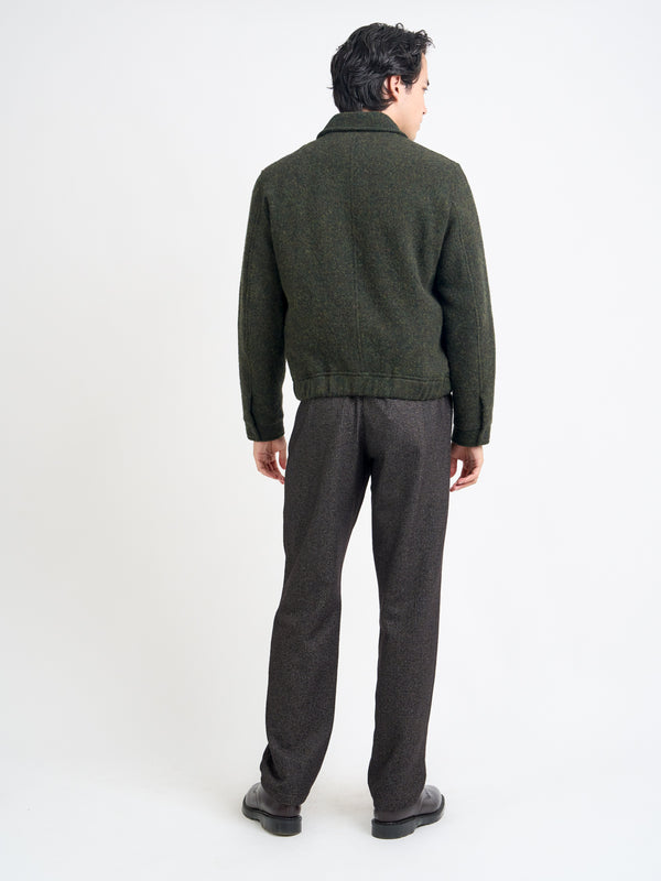 Oliver Spencer Arlington Bomber Jacket Morgan Green
