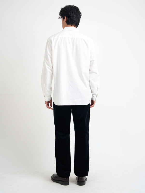 Oliver Spencer Atlanta Long Sleeve Shirt Brecon White