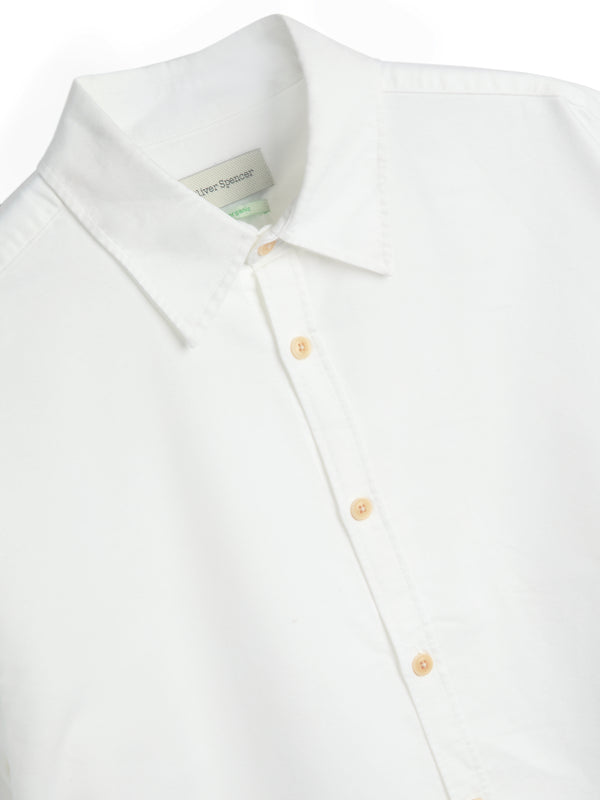 Oliver Spencer Atlanta Long Sleeve Shirt Brecon White