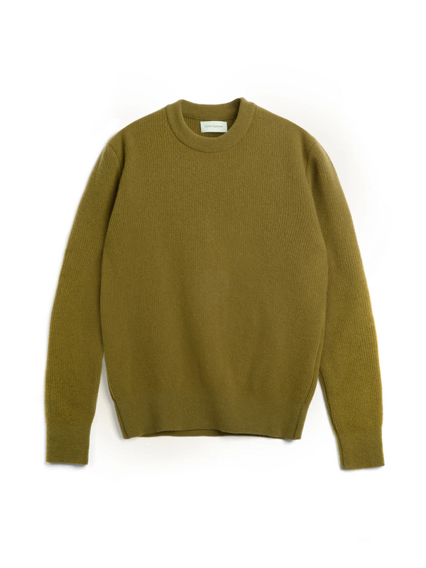 oliver spencer Blenheim Jumper Hartwell Olive Green