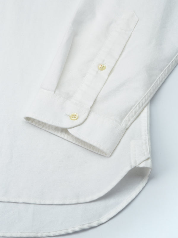Oliver Spencer Conduit Classic Shirt Brecon White (Single Button Cuff)