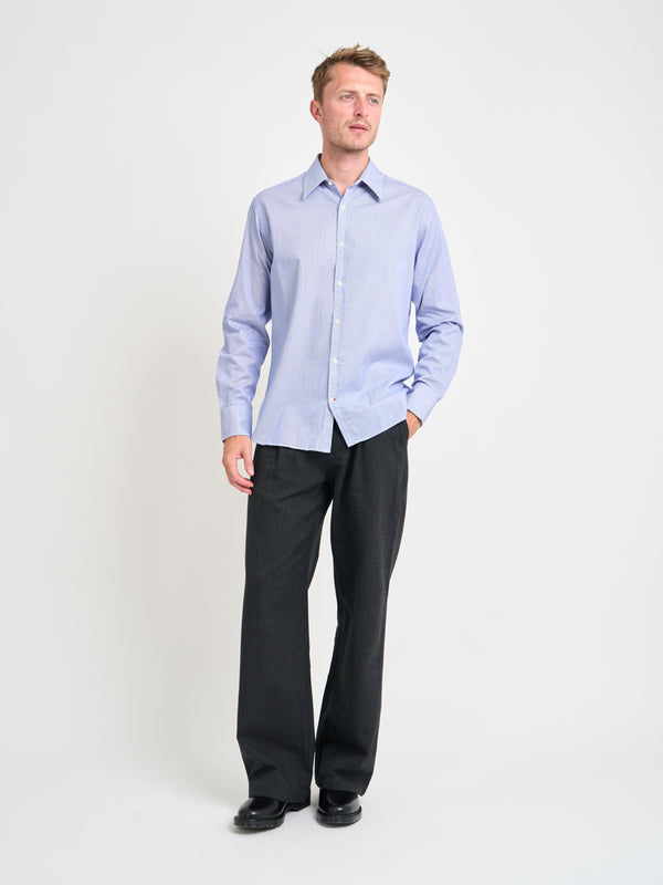Oliver Spencer Conduit Classic Shirt Collins White/Blue