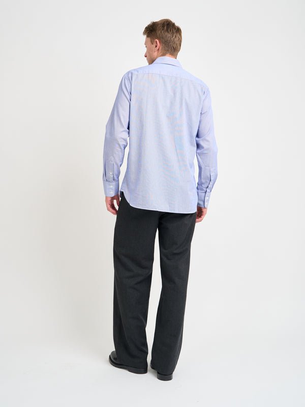 Oliver Spencer Conduit Classic Shirt Collins White/Blue