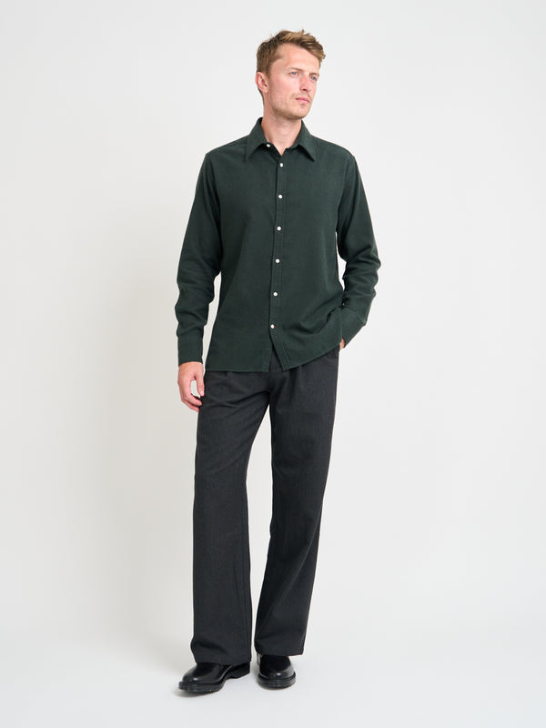 Oliver Spencer Conduit Classic Shirt Holloway Green
