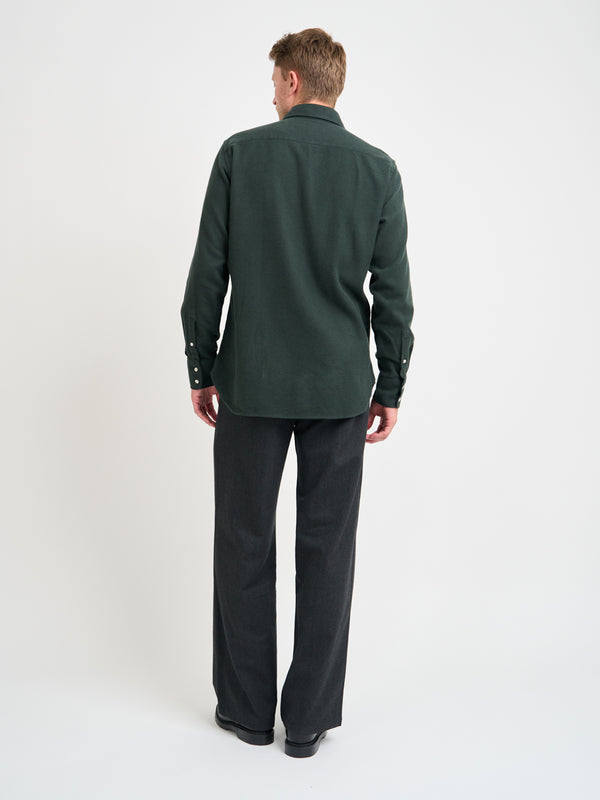 Oliver Spencer Conduit Classic Shirt Holloway Green