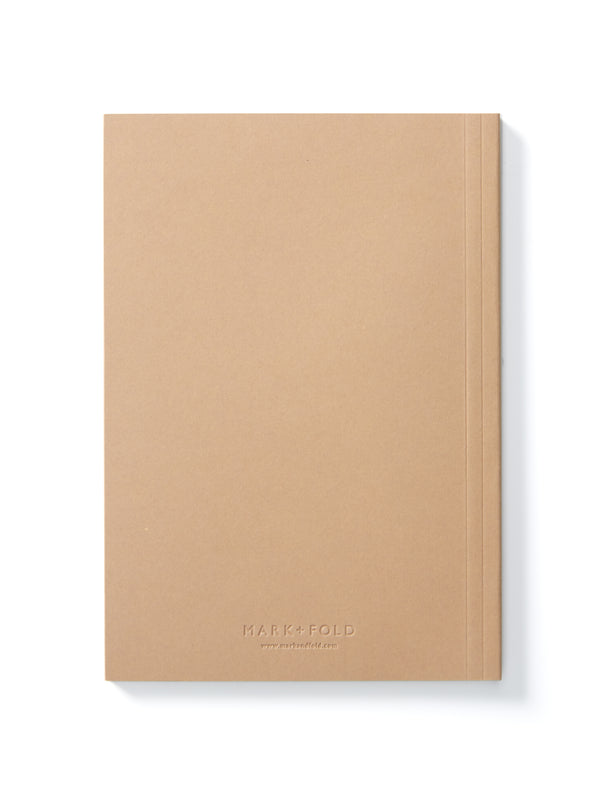 Oliver Spencer Mark + Fold Everyday Notebook Sand Plain