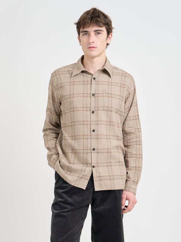 oliver spencer New York Special Shirt Connell Beige