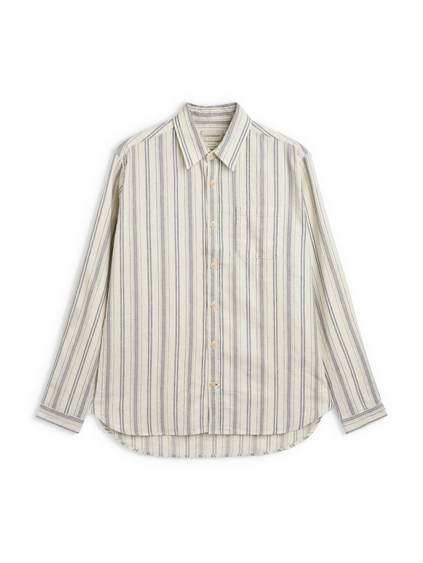 oliver spencer New York Special Shirt Lockwood White/Blue