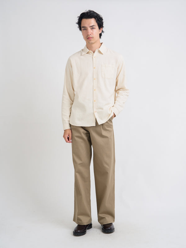 Oliver Spencer New York Special Shirt Sheridan Cream