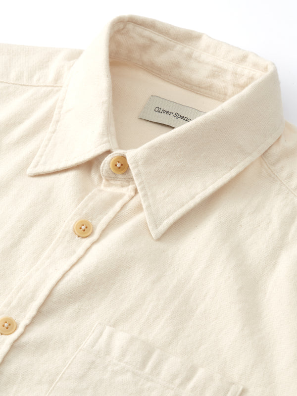 Oliver Spencer New York Special Shirt Sheridan Cream