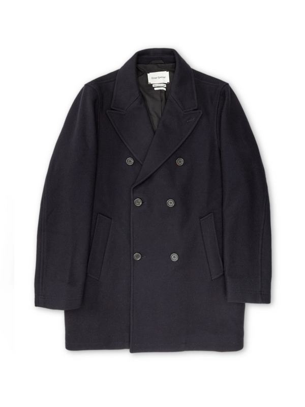 oliver spencer Albion Coat Mosedale Navy