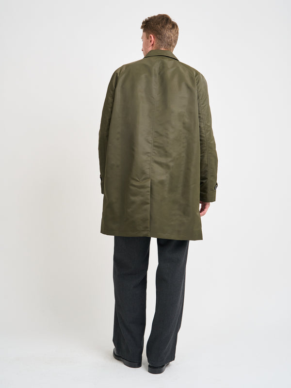 Oliver Spencer Arnold Raincoat Foster Green