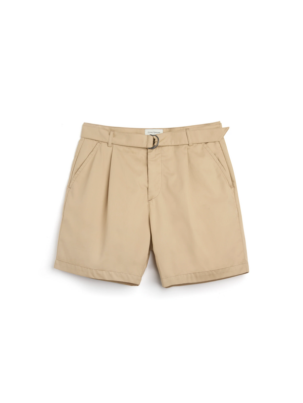 oliver spencer Belted Shorts Ashdown Beige