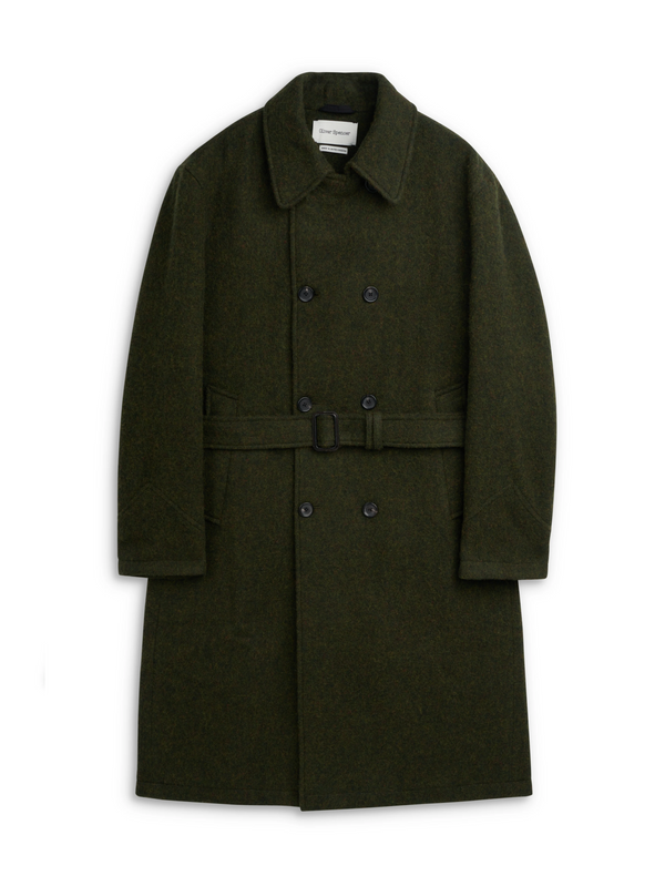 oliver spencer Big Coat Morgan Green