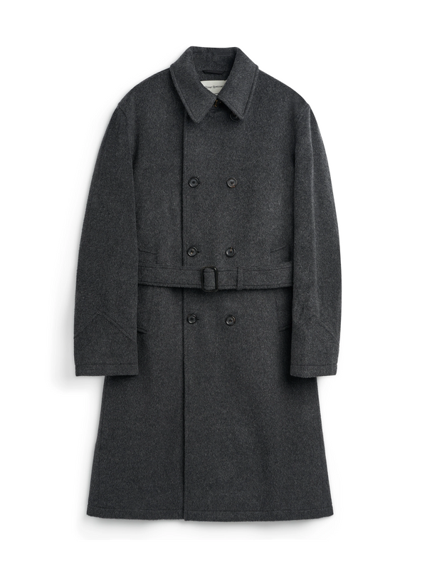 oliver spencer Big Coat Regent Charcoal