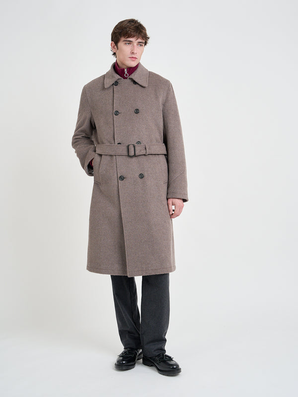 Oliver Spencer Big Coat Regent Taupe