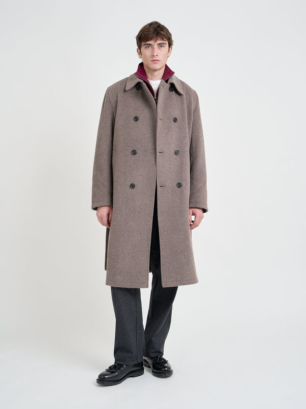 Oliver Spencer Big Coat Regent Taupe