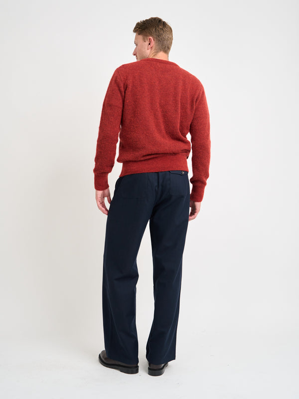 Oliver Spencer Blenheim Jumper Rosen Rust
