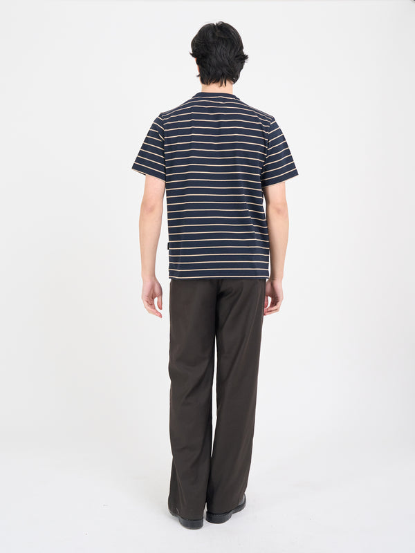 Oliver Spencer Box T-Shirt Webber Navy