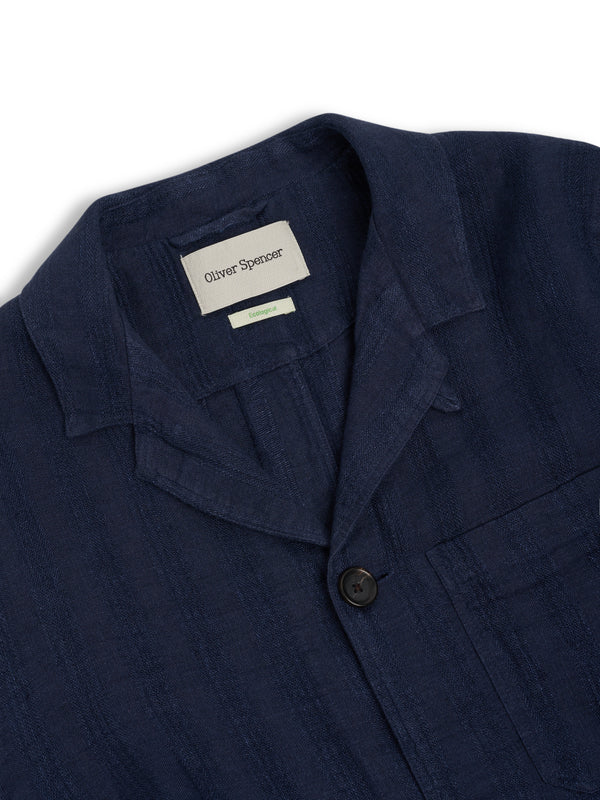 Oliver Spencer Bradwell Jacket Arnold Navy