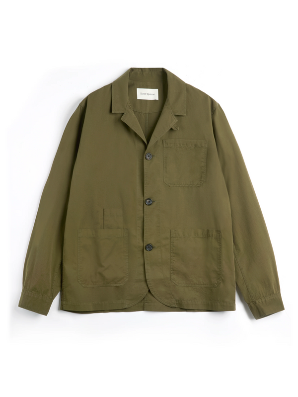 oliver spencer Bradwell Jacket Ashdown Green