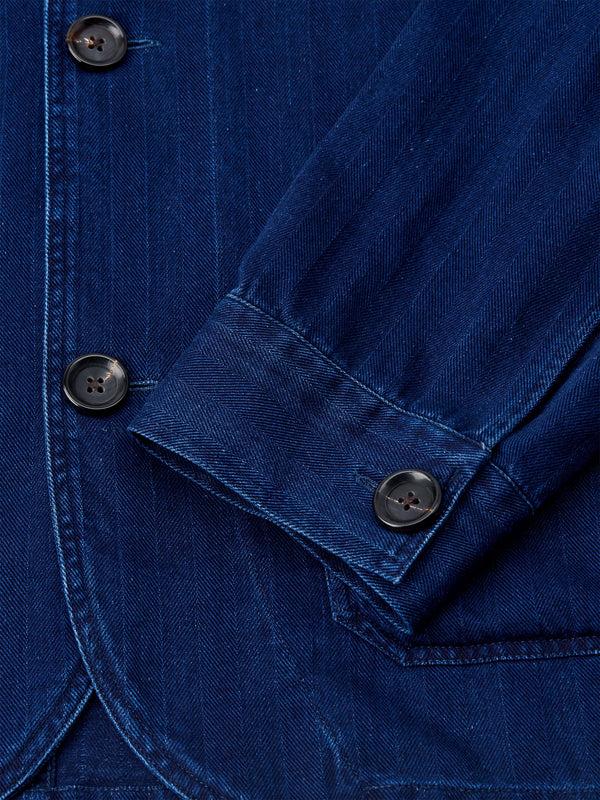 Oliver Spencer Bradwell Jacket Faye Indigo Blue