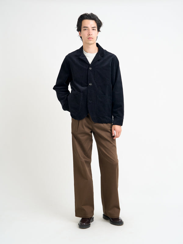 Oliver Spencer Bradwell Jacket Sibley Cord Navy