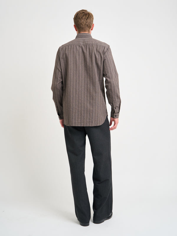 Oliver Spencer Brook Shirt Alberg Brown