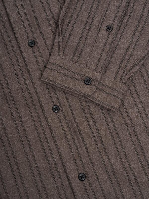 Oliver Spencer Brook Shirt Alberg Brown