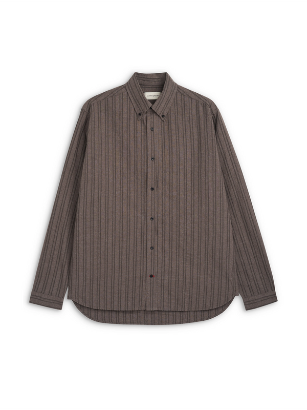 oliver spencer Brook Shirt Alberg Brown