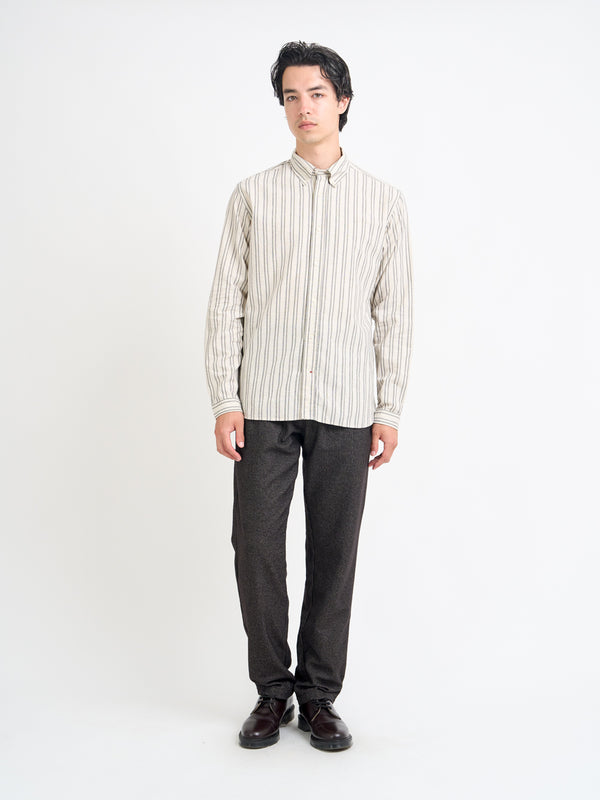 Oliver Spencer Brook Shirt Alberg Sand/Black