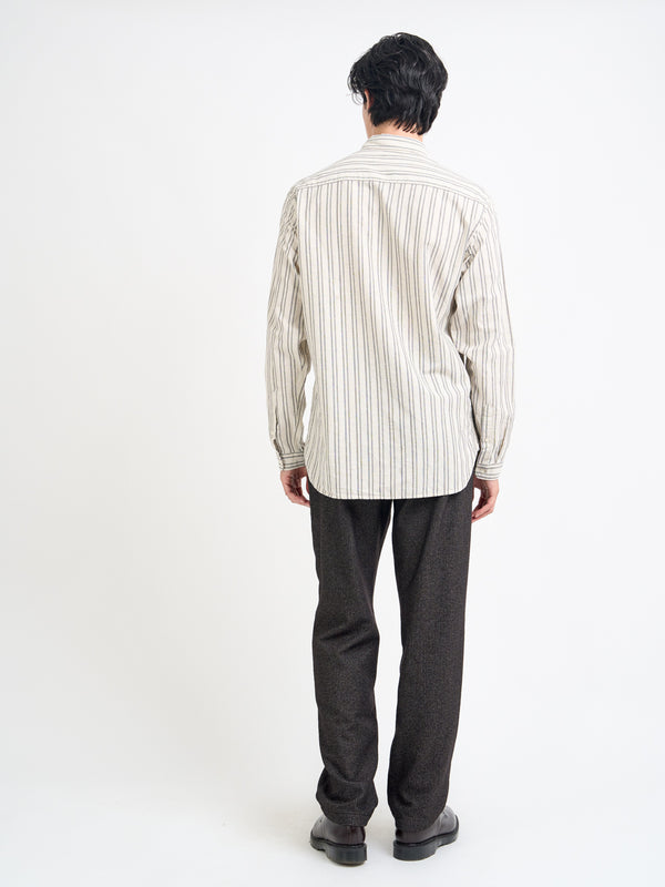 Oliver Spencer Brook Shirt Alberg Sand/Black