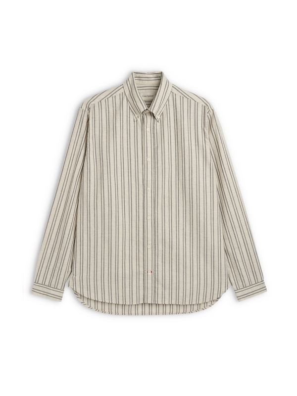 oliver spencer Brook Shirt Alberg Sand/Black