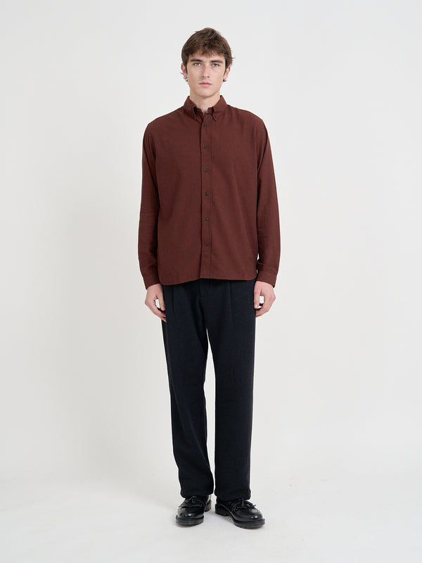 Oliver Spencer Brook Shirt Banfield Rust