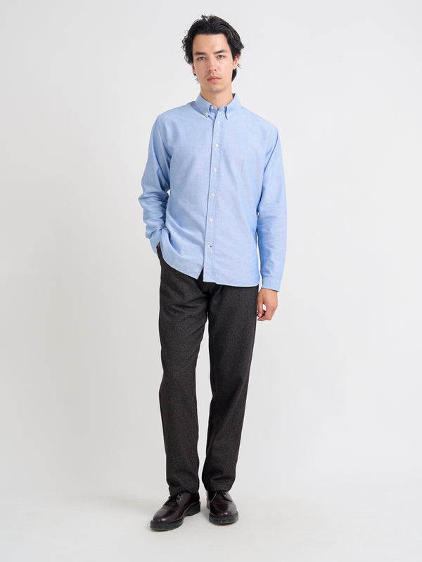 Oliver Spencer Brook Shirt Brecon Blue