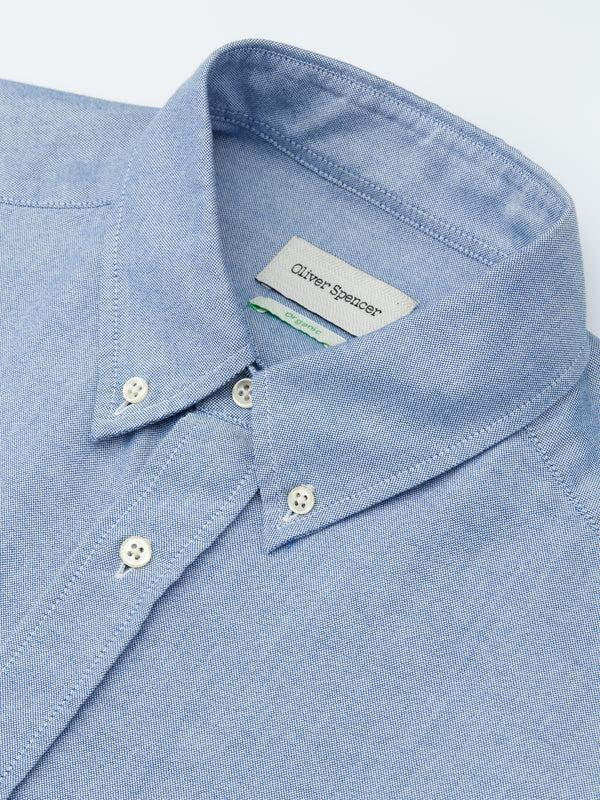 Oliver Spencer Brook Shirt Brecon Blue