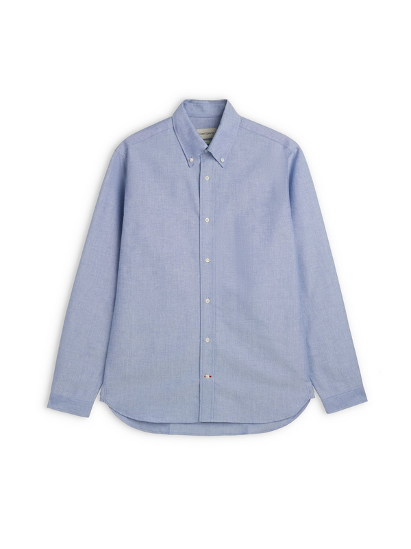 oliver spencer Brook Shirt Brecon Blue