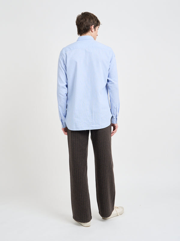Oliver Spencer Brook Shirt Faber Blue
