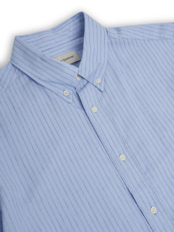 Oliver Spencer Brook Shirt Faber Blue