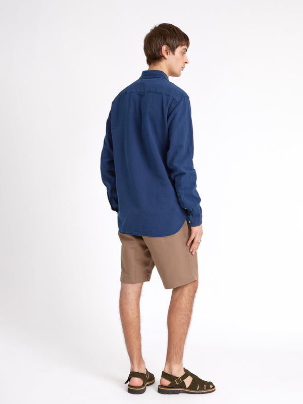 Oliver Spencer Brook Shirt Faye Indigo Blue