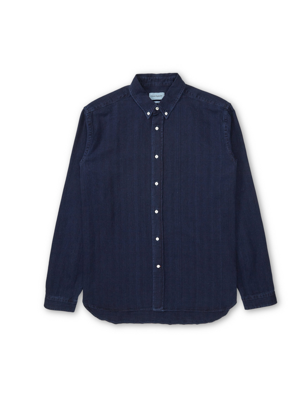 oliver spencer Brook Shirt Faye Indigo Blue