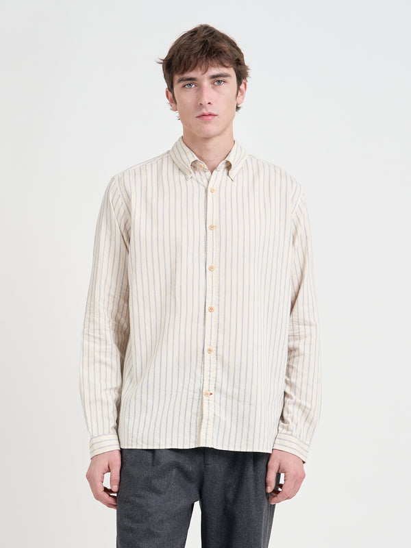 oliver spencer Brook Shirt Hart Cream