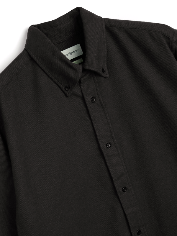 Oliver Spencer Brook Shirt Holloway Charcoal
