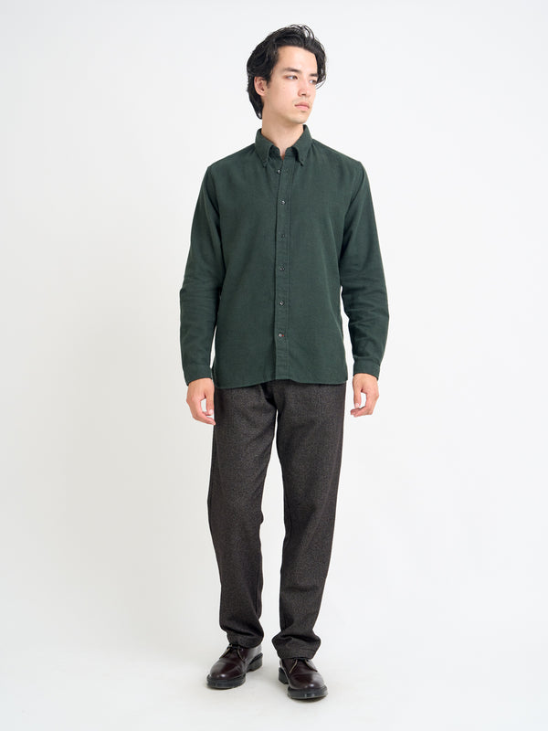 Oliver Spencer Brook Shirt Holloway Green